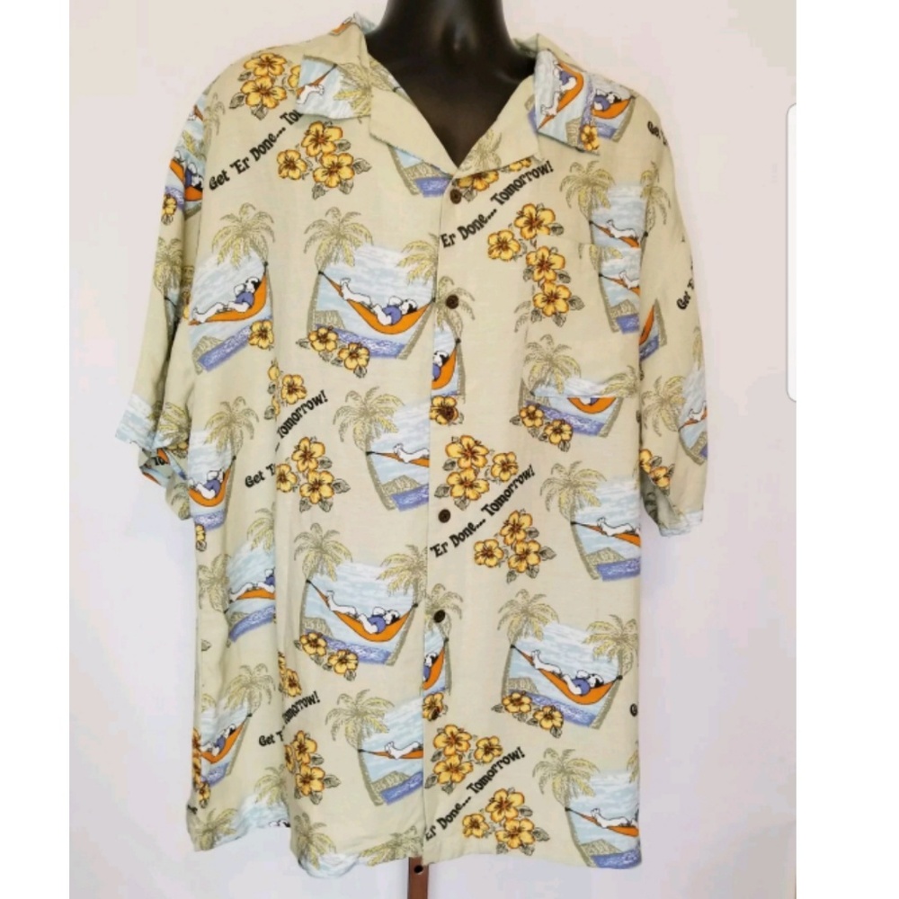 Big Dogs Resort Wear Hawaiian Shirt
